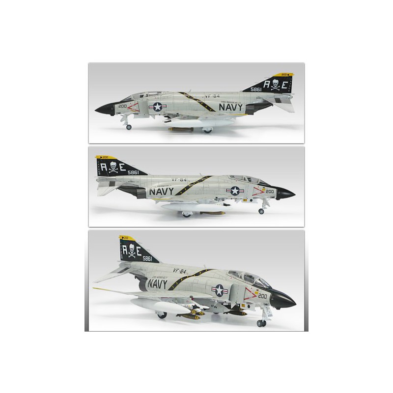 USN F-4J Phantom Plastikmodell 1/72 | Scientific-MHD USN F-4J Phantom Plastikmodell 1/72 | Scientific-MHD