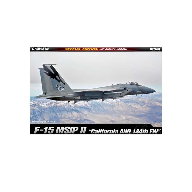F-15 Kunststoffebene Modell MSIP II 144. FW 1/72 | Scientific-MHD F-15 Kunststoffebene Modell MSIP II 144. FW 1/72 | Scientific-MHD