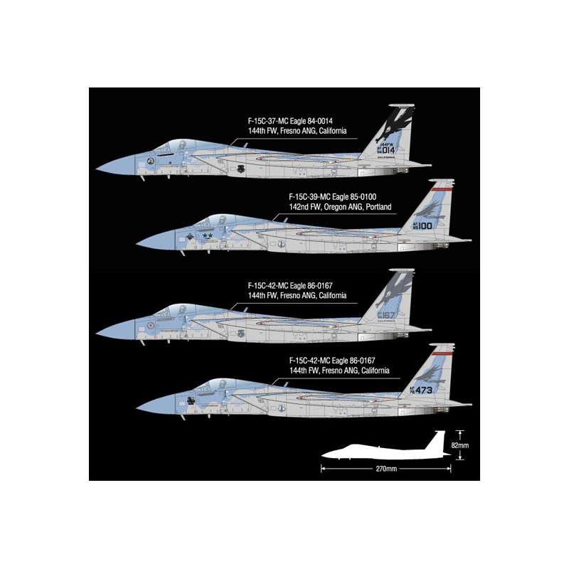 F-15 Kunststoffebene Modell MSIP II 144. FW 1/72 | Scientific-MHD F-15 Kunststoffebene Modell MSIP II 144. FW 1/72 | Scientific-MHD