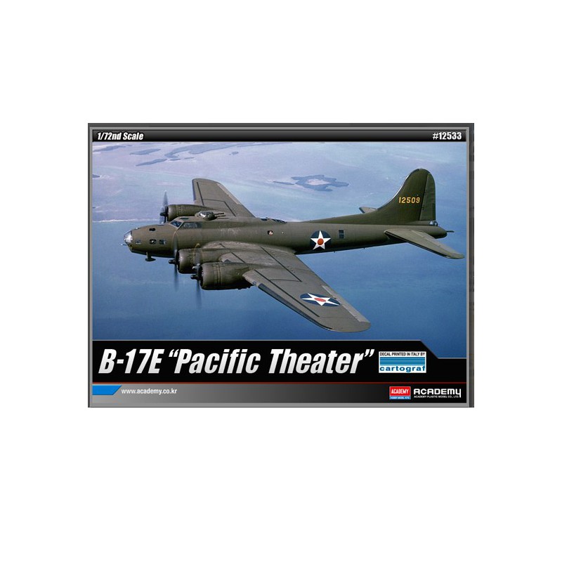 Kunststoffebene Modell B-17e Pacific Theather 1/72 | Scientific-MHD