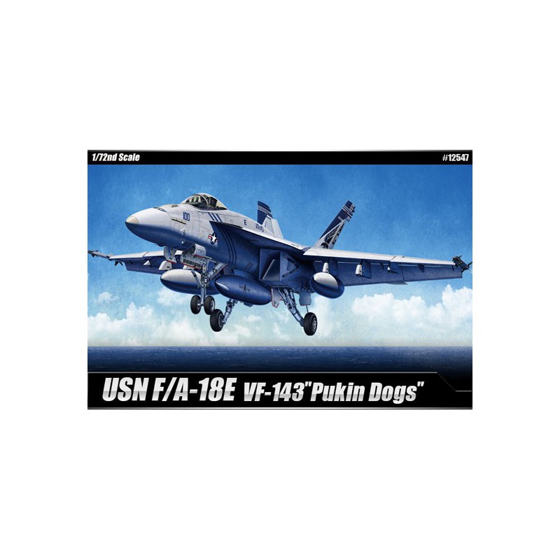 USN F/A-18E Kunststoffebene Modell VFA-143 1/72 | Scientific-MHD