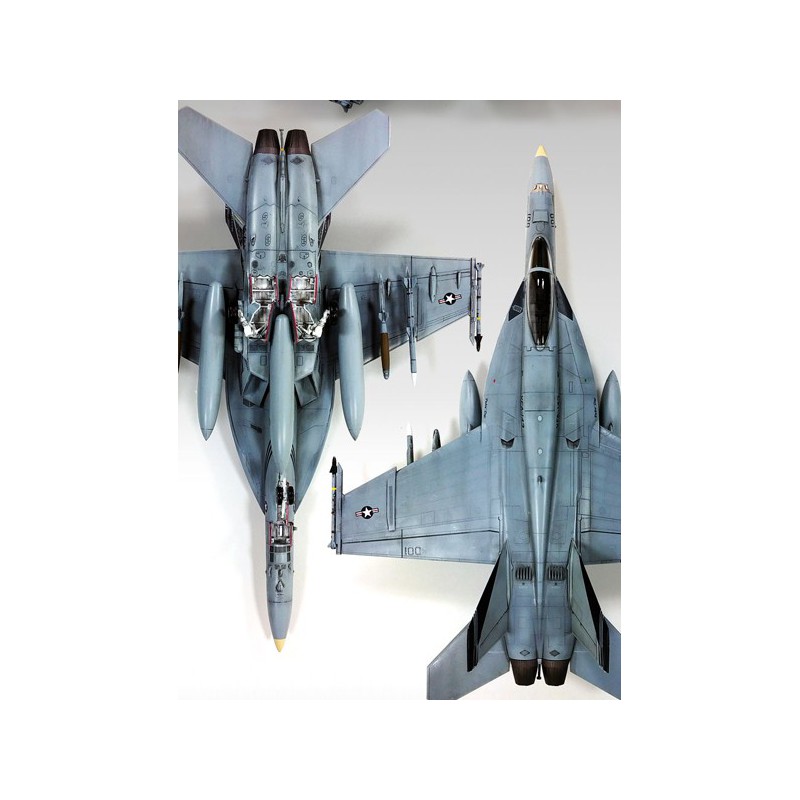 USN F/A-18E Kunststoffebene Modell VFA-143 1/72 | Scientific-MHD