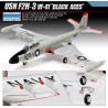 USN F2H-3 Kunststoffebene Modell schwarze Asse 1/48 | Scientific-MHD USN F2H-3 Kunststoffebene Modell schwarze Asse 1/48 | Scientific-MHD