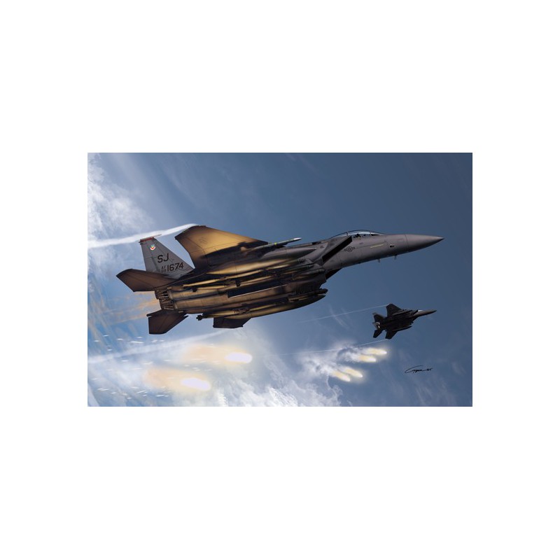 USAF F-15E 33. 1/72 Kunststoffebene Modell | Scientific-MHD