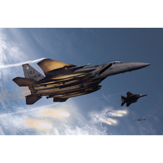 USAF F-15E 33. 1/72 Kunststoffebene Modell USAF F-15E 33. 1/72 Kunststoffebene Modell | Scientific-MHD