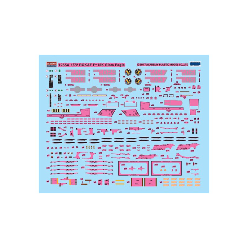 Kunststoffmodell in Kunststoff F-15K ROCAF1/72 | Scientific-MHD