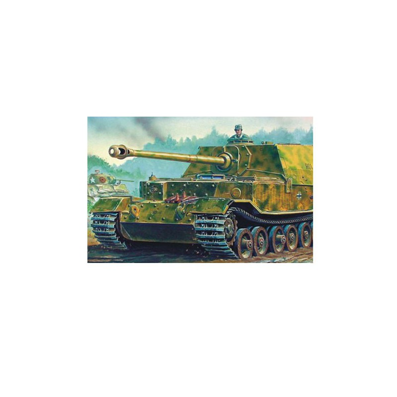 Plastiktankmodell Deutsch Elefantenpanzer | Scientific-MHD