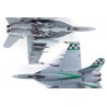 USN F/A-18E VFA-195 Plastikflugzeugmodell "Chippy Ho" 1/72 | Scientific-MHD