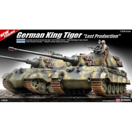 King Tiger Last Production1/35 Plastikmodell Plastikmodell | Scientific-MHD