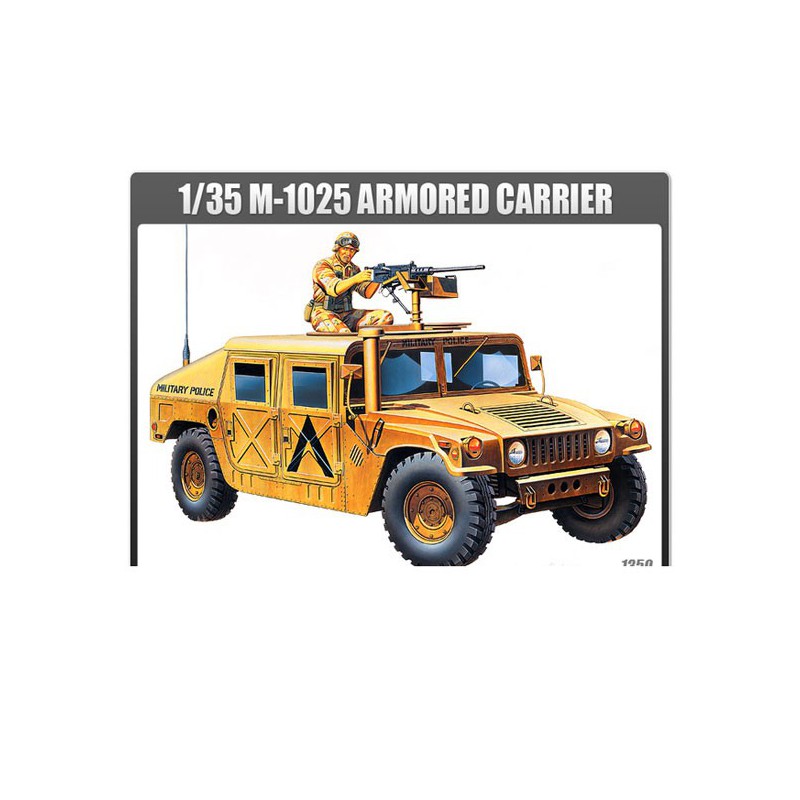 Kunststofftankmodell M-1025 gepanzerter Träger 1/35 | Scientific-MHD