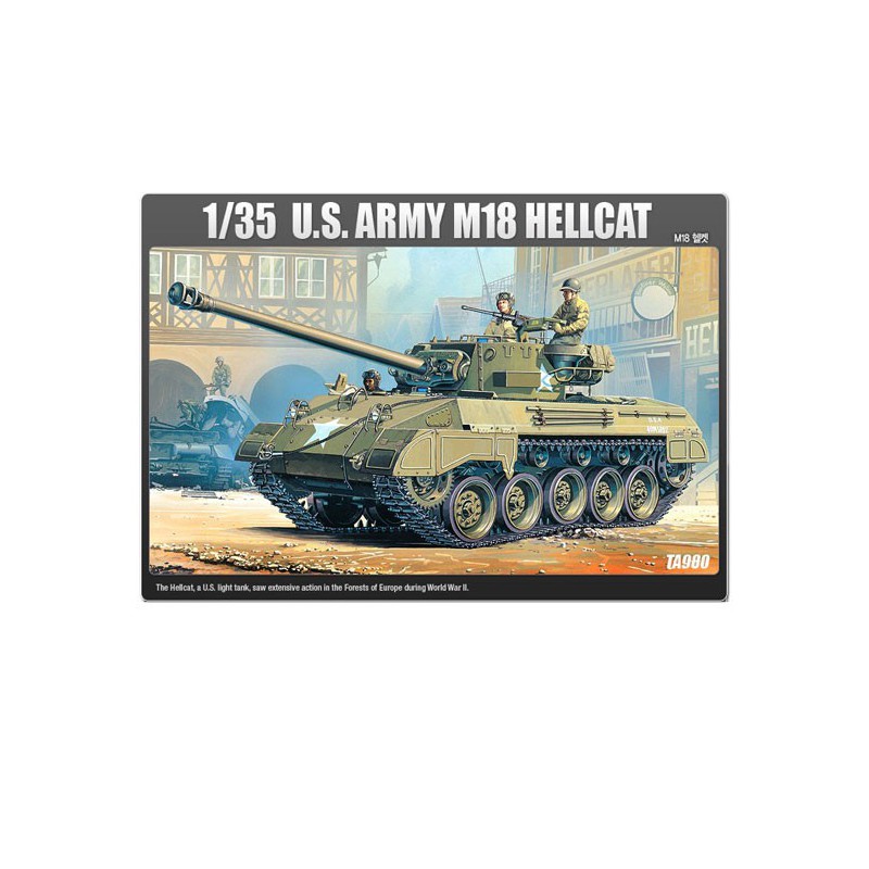 US Army M18 Hellcat 1/35 Plastikmodell | Scientific-MHD