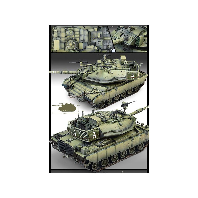 Magach 6B Galbatash 1/35 Kunststofftankmodell | Scientific-MHD Magach 6B Galbatash 1/35 Kunststofftankmodell | Scientific-MHD