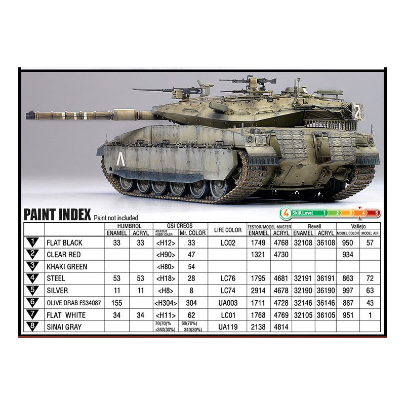 Merkava mk.iid 1/35 | Scientific-MHD