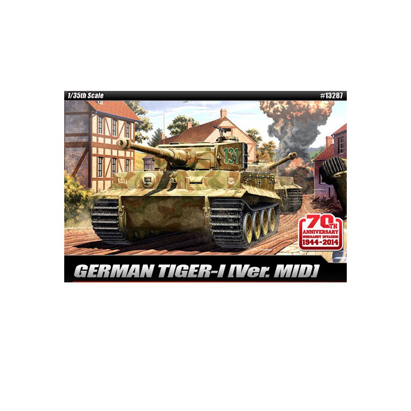 Tiger Plastik -Tag -Modell - I Mid Version 1/35 | Scientific-MHD