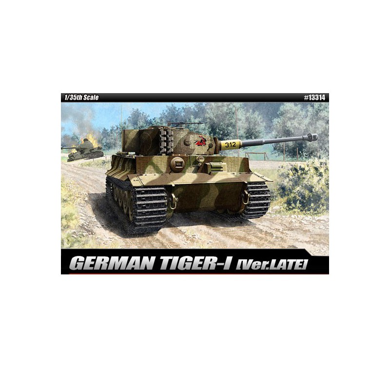 Tiger I spät 1/35 Plastik -Tag -Modell | Scientific-MHD