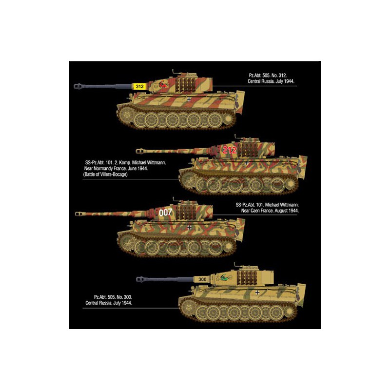 Tiger I spät 1/35 Plastik -Tag -Modell | Scientific-MHD