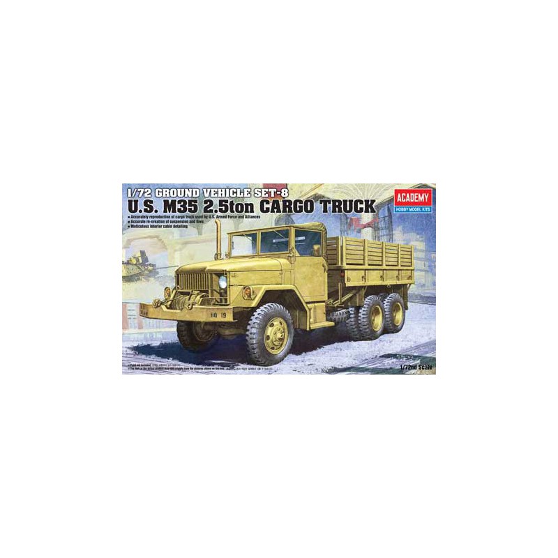 M35 Plastic Charca Model 2.5Ton Cargo Truck1/72 | Scientific-MHD