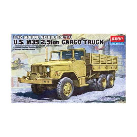 M35 Plastic Charca Model 2.5Ton Cargo Truck1/72 | Scientific-MHD