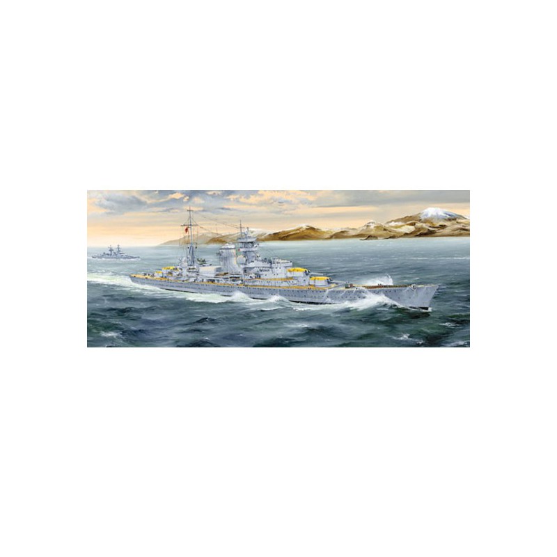 Plastikboot Model Deutsch schwerer Kreuzer Blucher | Scientific-MHD