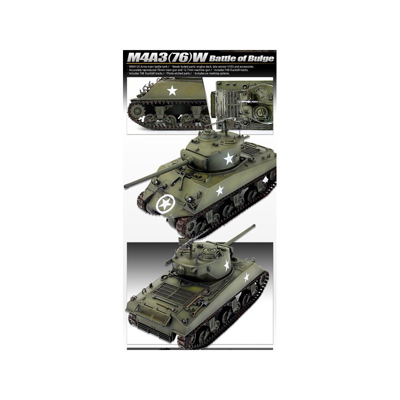 M4A3 Schlacht von Ausbuchtung 1/35 Kunststofftankmodell | Scientific-MHD