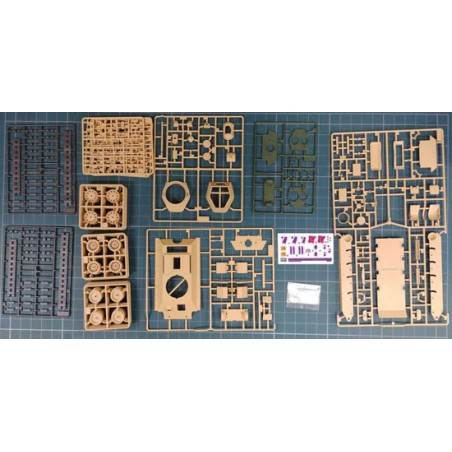 UdSSR T-34/76 Kunststofftankmodell N ° 183 Fakt. P. | Scientific-MHD