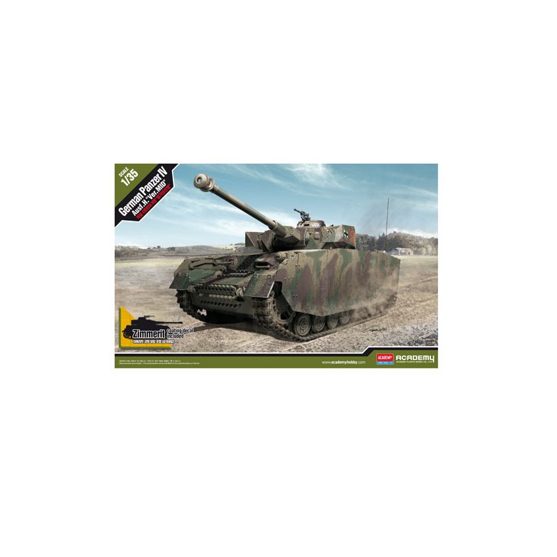 Kunststofftankmodell pz.kpfw.iv Ausf.h 1/35 | Scientific-MHD