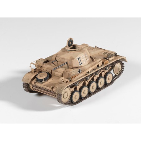 Kunststofftankmodell Deutsch Panzer II Ausf.f "Nordafrika" 1/35 | Scientific-MHD