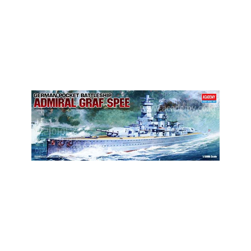 Admiral Graf Spee 1/350 Plastikbootmodell | Scientific-MHD