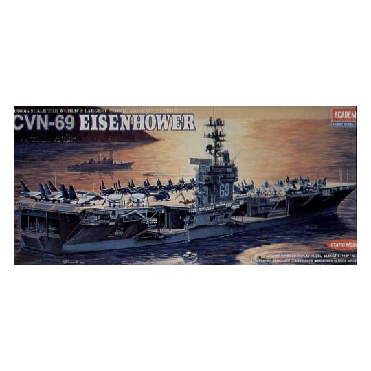 USS Eisenhower 1/800 Plastikbootmodell | Scientific-MHD