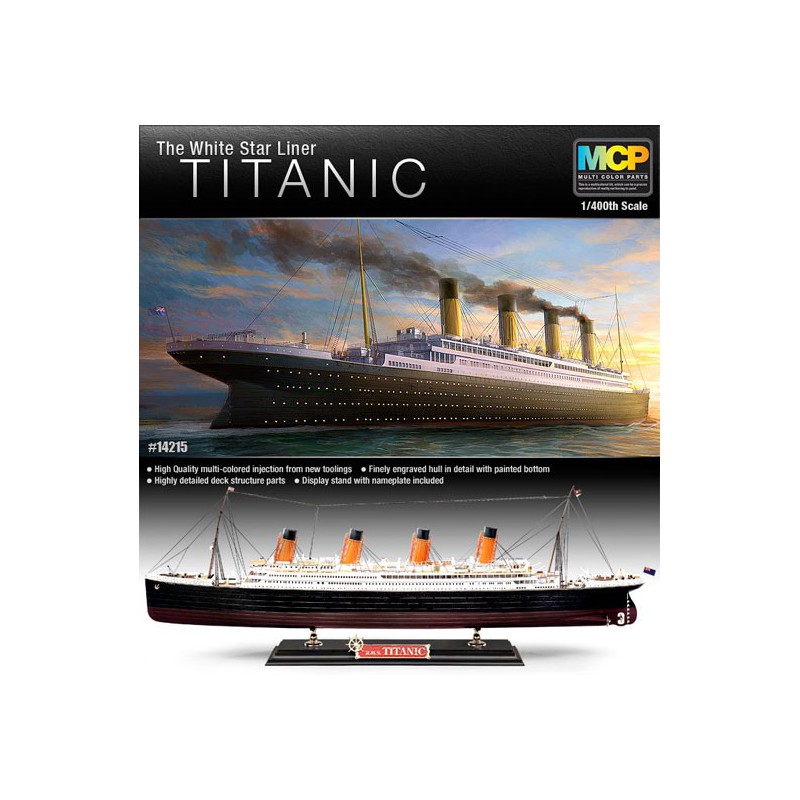 Kunststoffbootmodell Titanic MCP 1/400 | Scientific-MHD