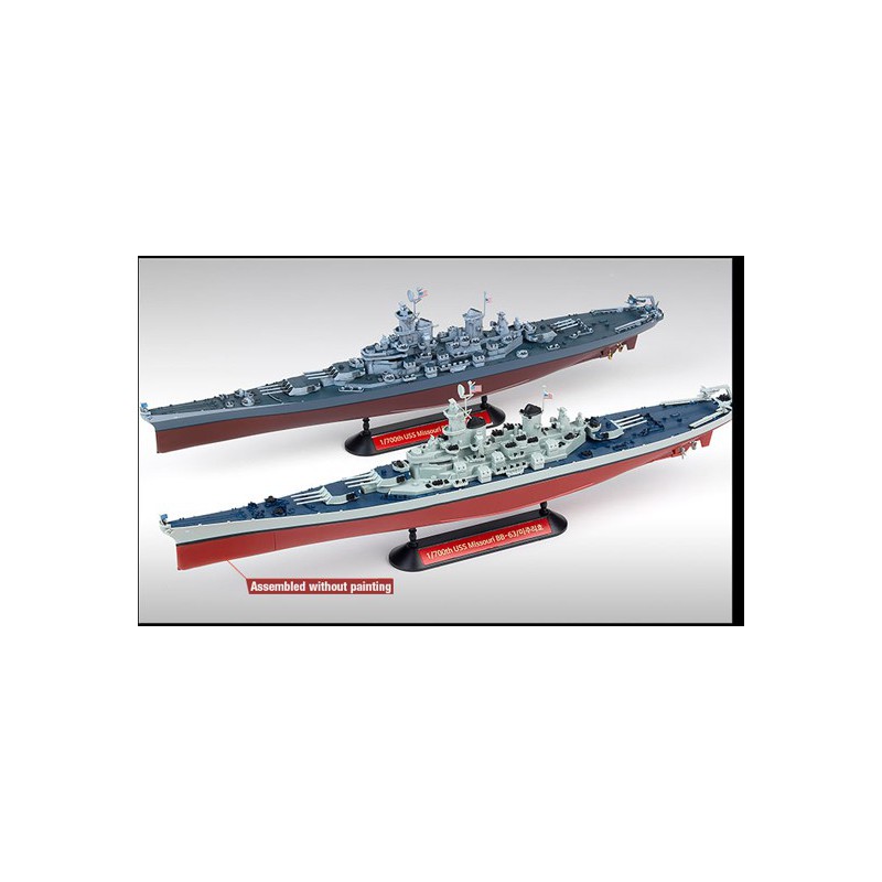 USS Missouri BB-63 MCP 1/700 Plastikbootmodell | Scientific-MHD