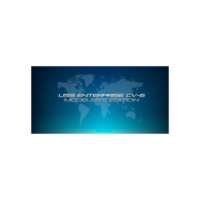 Plastikbootmodell USS Enterprise CV-6 M.E. 1/700 | Scientific-MHD