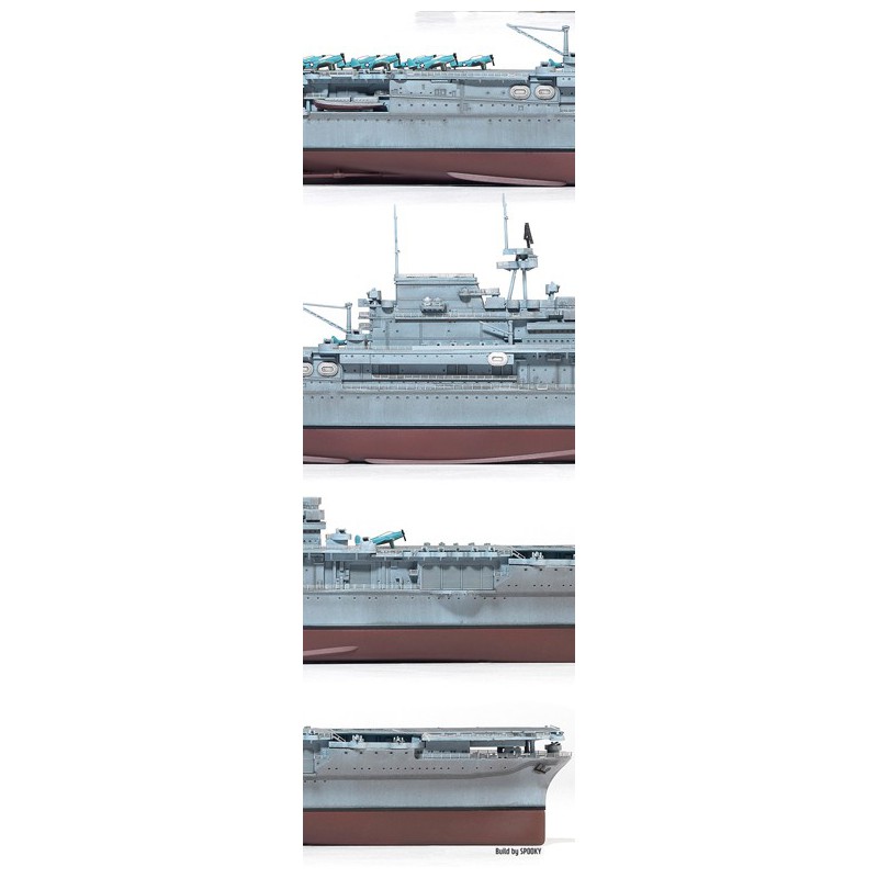 Plastikbootmodell USS Enterprise CV-6 M.E. 1/700 | Scientific-MHD