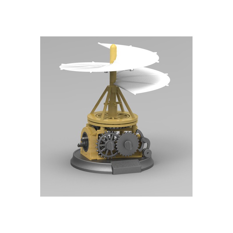 Pädagogisches Kunststoffmodell da Vinci Hubschrauber | Scientific-MHD