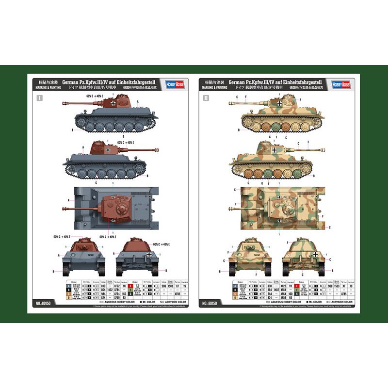 Kunststofftankmodell Deutsch PZ.KPFW.iii/IV 1/35 | Scientific-MHD