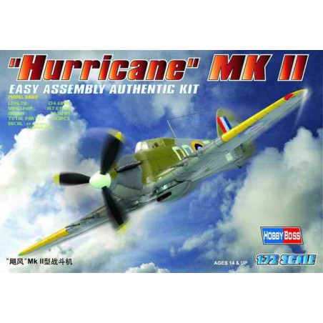 Hurrikan Mk II 1/72 Kunststoff -Kunststoffebene Modell | Scientific-MHD Hurrikan Mk II 1/72 Kunststoff -Kunststoffebene Modell | Scientific-MHD