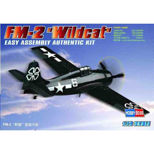 FM-2 Kunststoffebene Modell Wildcat 1/72 FM-2 Kunststoffebene Modell Wildcat 1/72 | Scientific-MHD