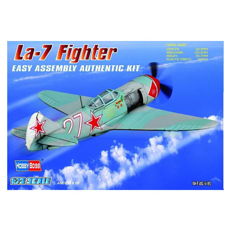 Russian LA-7 1/72 Plastikflugzeugmodell | Scientific-MHD
