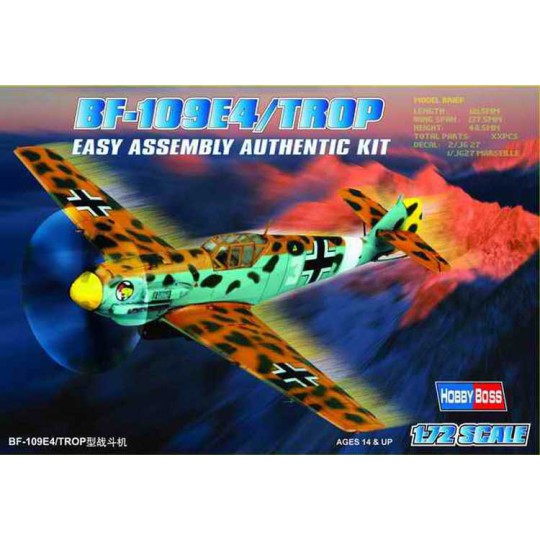 BF 109 E-4 Plastikebene Modell auch 1/72 | Scientific-MHD