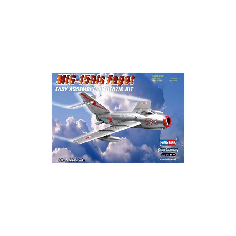 MiG-15 Plastikebene Modell bis Fagot 1/72 | Scientific-MHD