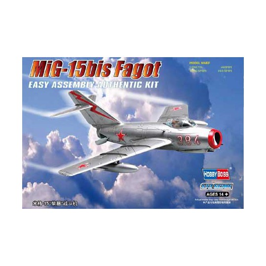 MiG-15 Plastikebene Modell bis Fagot 1/72 | Scientific-MHD