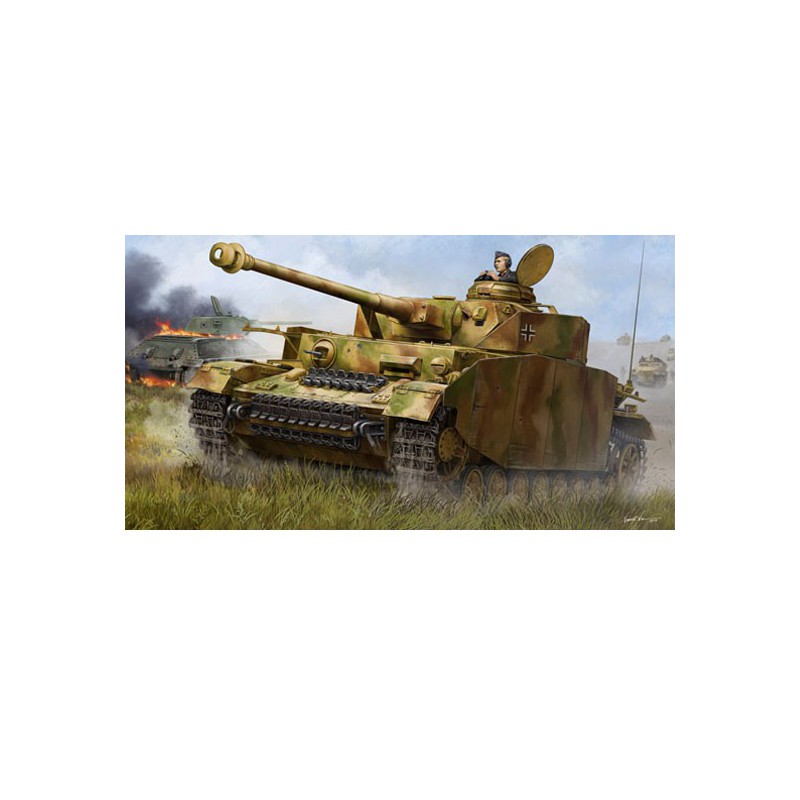 Plastiktankmodell Deutsch PZKPFW IV AUSF.H | Scientific-MHD