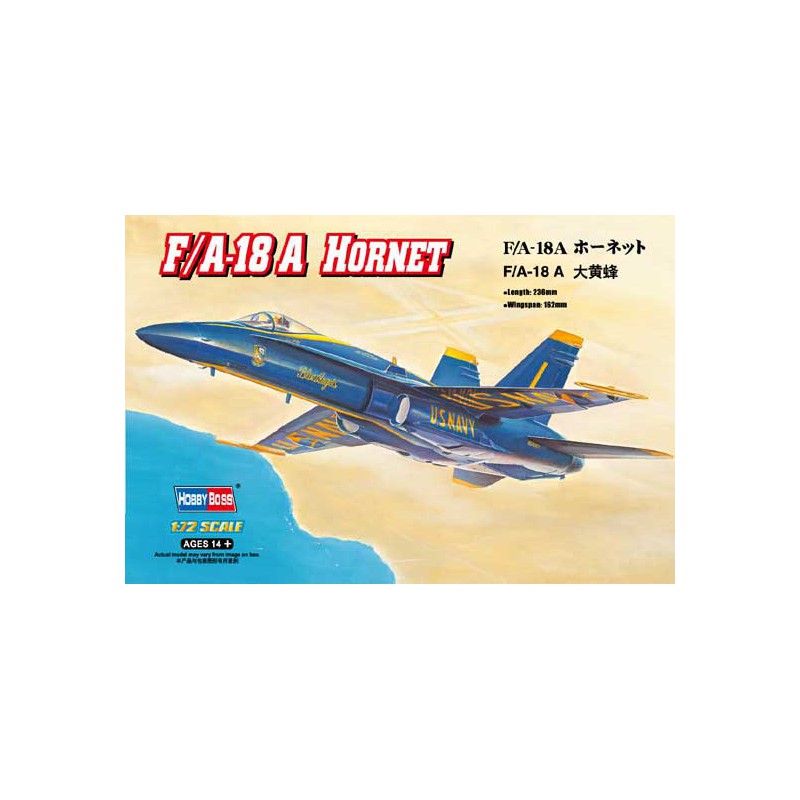 Kunststoffebene Modell F/A 18-A Hornet 1/72 | Scientific-MHD