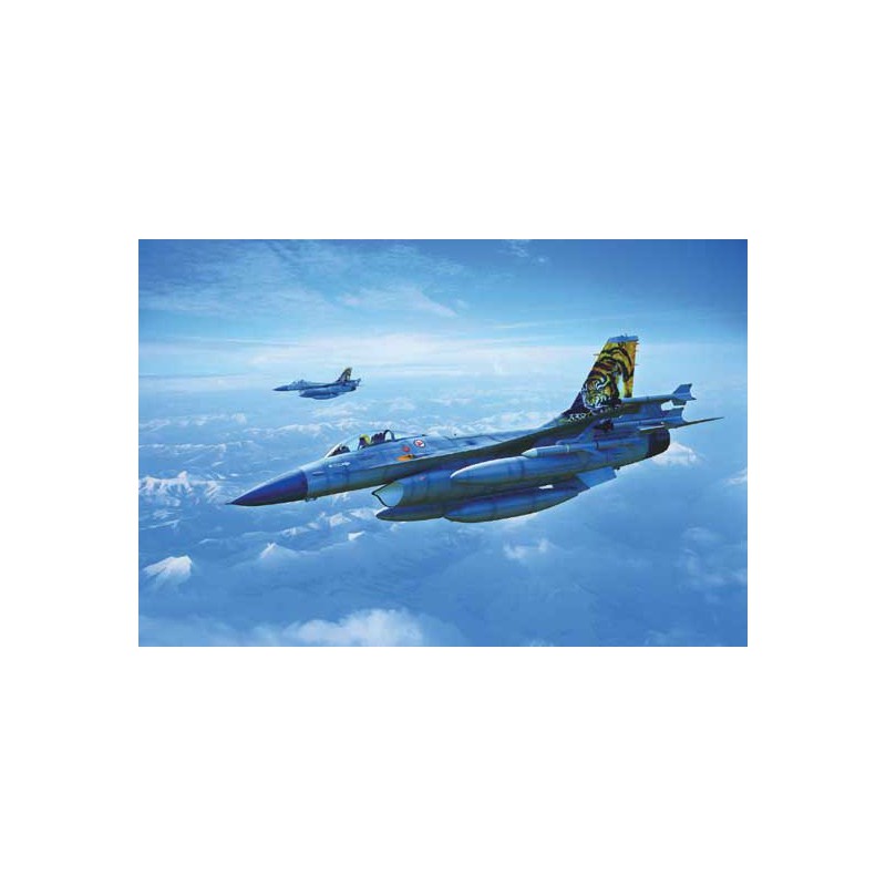 F-16A Plastikflugzeugmodell Kampf Falcon 1/72 | Scientific-MHD