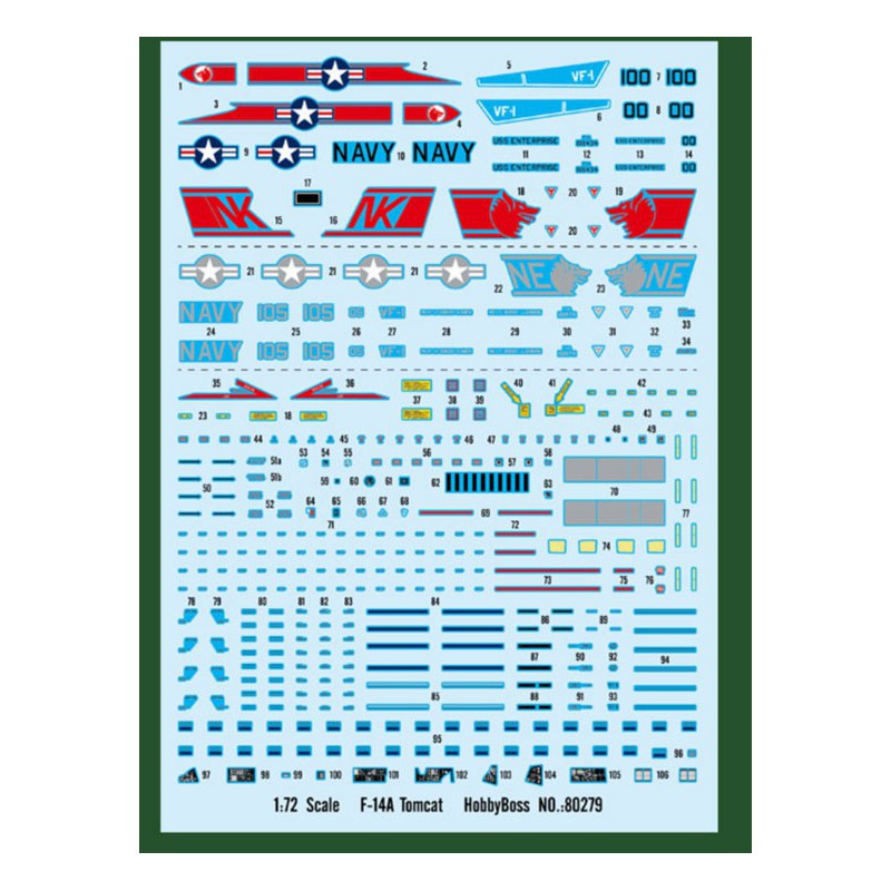 F-14A Kunststoffebene Modell Tomcat 1/72 | Scientific-MHD