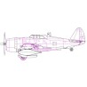 P-47Drazorback 1/72 Kunststoffebene Modell | Scientific-MHD
