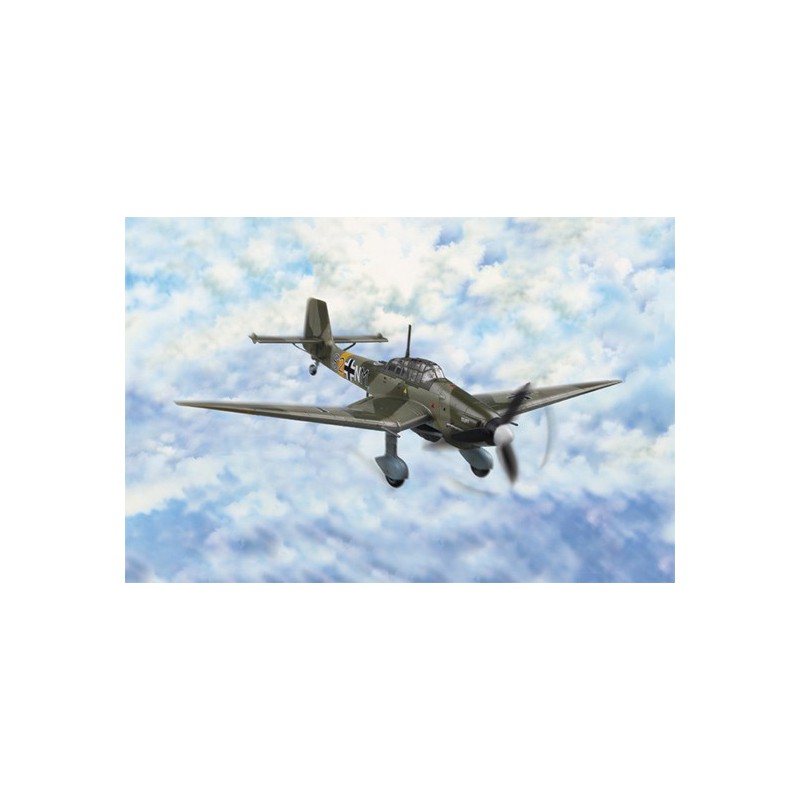 Junkers Ju-87D-3 Stuka 1/72 Kunststoffebene Modell | Scientific-MHD