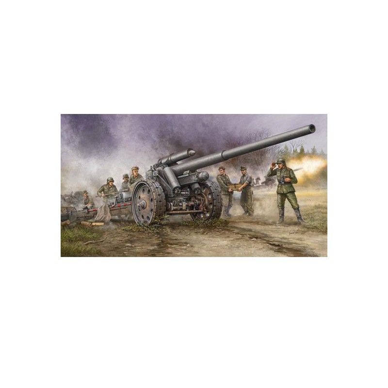 Deutsch Plastiktankmodell 10 cm K.18 Kanone | Scientific-MHD