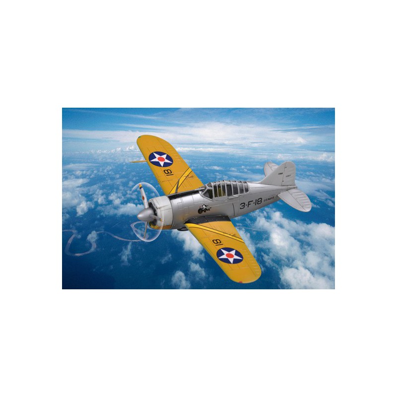 US F2A Buffalo 1/72 Kunststoffebene Modell | Scientific-MHD