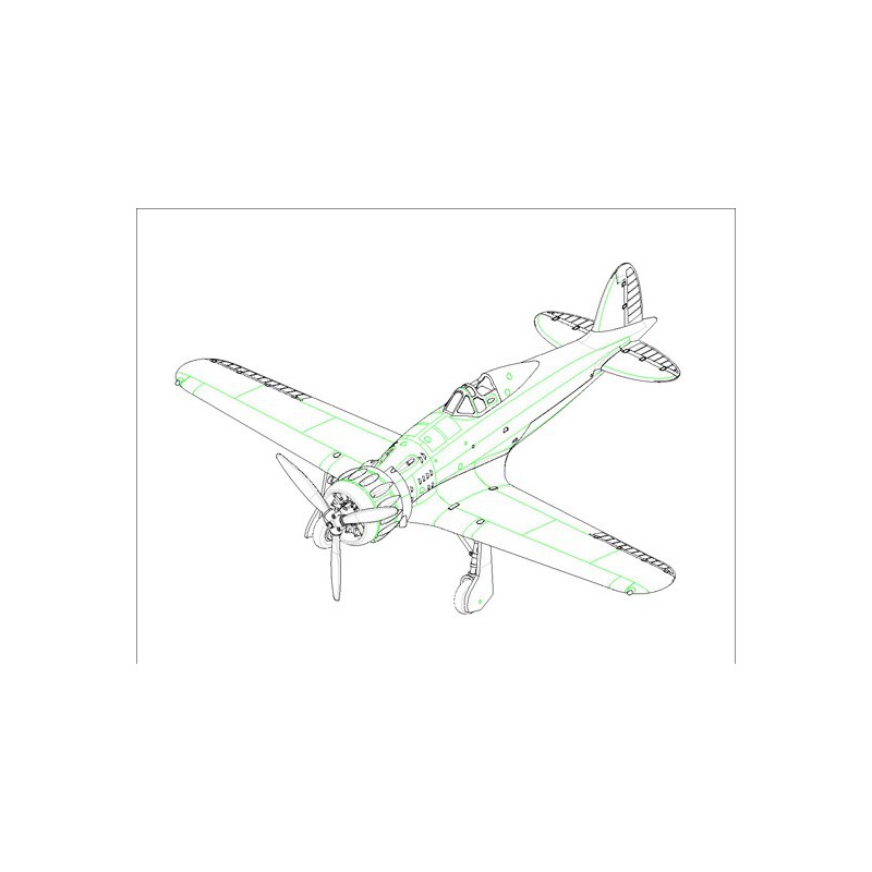 MC.200 Saetta 1/72 Plastikflugzeugmodell | Scientific-MHD